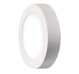 LED PANEL EMOS 18W NW 18W NW BELI, OKROGLI
