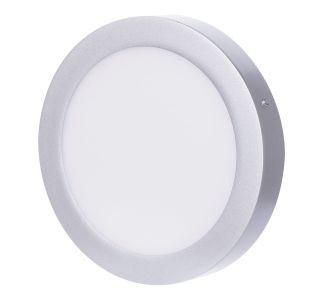 LED PANEL EMOS 18W NW SREBRNI, OKROGLI