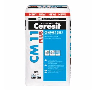 LEPILO ZA PLOŠČICE CERESIT CM 11 PLUS - SIV 25KG C1T