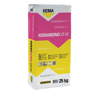 LEPILO ZA PLOŠČICE KEMA KEMABOND 121 BELI 25KG