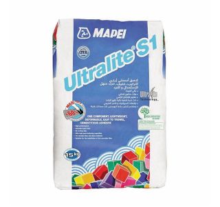 LEPILO ZA PLOŠČICE MAPEI ULTRALITE S1 15KG BELA C2TE S1