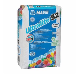 LEPILO ZA PLOŠČICE MAPEI ULTRALITE S2 15KG SIVA C2E S2