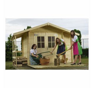 LESENA VRTNA HIŠKA GARTENPRO 200X200 CM, DEB. 18 MM TOLEDO
