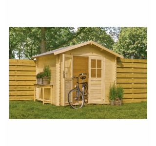 LESENA VRTNA HIŠKA GARTENPRO 230X230 CM, DEB. 18 MM PIRAN 1