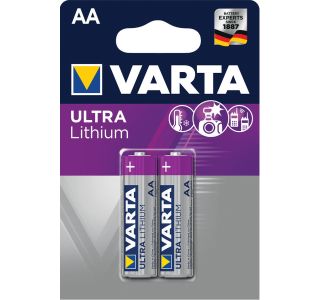 LITIJ BATERIJSKI VLOŽEK VARTA PROFESSIONAL LITHIUM AA BL/2