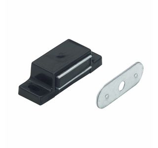 MAGNETNI ZASKOČNIK HETTICH DIY 3-4 KG, ČRN ZAV=4 KOS