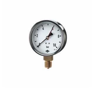 MANOMETER JAKO 100 0-10 BAR 12.7 MM (1/2 -)