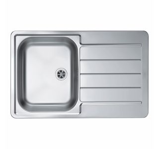 NERJAVNO POMIVALNO KORITO ALVEUS LINE 80, SATIN 790X500 MM