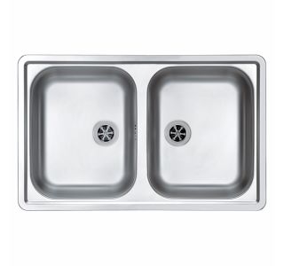 NERJAVNO POMIVALNO KORITO ALVEUS LINE 90, SATIN 790X500 MM
