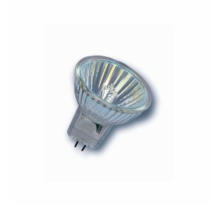 NIZKONAPETOSTNA HALOGENSKA ŽARNICA Z OSRAM DECOSTAR35 12V 35W GU4 KOT 36 STOPINJ BL/2
