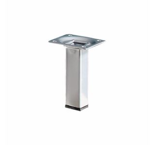 NOGA ZA POHIŠTVO HETTICH DIY 24X24X100 MM SREBRNA