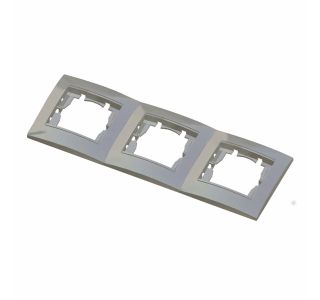 OKVIR GEA GEA 3X, HORIZONTALNI ŠAMPAN SIV