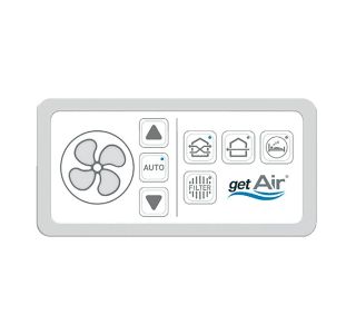OPREMA ZA REKUPERATOR GET AIR KRMILNA ENOTA PUSH CONTROL GET AIR