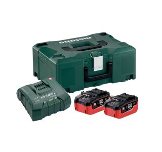 OSNOVNI SET METABO 2 X LIHD 5.5 AH + METALOC
