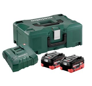 OSNOVNI SET METABO 2 X LIHD 8,0 AH + ASC ULTRA + METALOC
