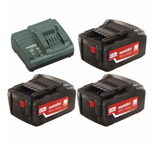 OSNOVNI SET METABO 3 X 4,0 AH