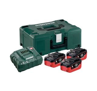 OSNOVNI SET METABO 3 X LIHD 5.5 AH + METALOC