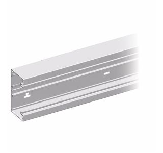 PARAPETNI KANAL MODUL OSNOVA KANALA MA ES AL 130X65 SREBRN L=2M