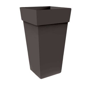 PE ZUNANJI LONEC BLUMAX MELROSE 40X40X50CM ANTRACIT