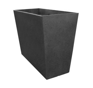 PE ZUNANJI LONEC MULTY HOME SONATA 33X71X50 CM ČRN