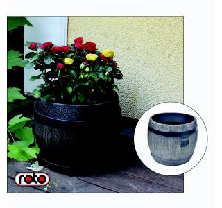 PE ZUNANJI LONEC ROTO CVETLIČNO KORITO BOLERO L FI 40X43 CM