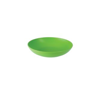 PIKNIK PROGRAM UCSAN PLASTIK KROŽNIK GLOBOKI 18.3 CM ZELENE BARVE