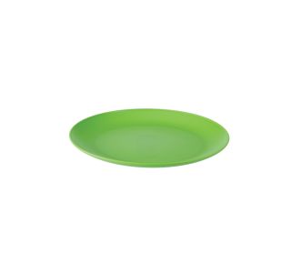 PIKNIK PROGRAM UCSAN PLASTIK KROŽNIK PLITVI 23.5 CM ZELENE BARVE