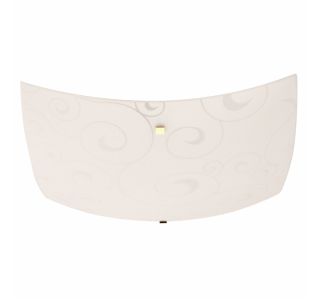 PLAFONJERA LUXEM ORIENT S AS PESS-252 BELA 400X400 2X60W E27