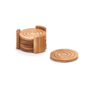 PODSTAVEK ZELLER PRESENT 7 DELNI 12.7X7 CM BAMBOO ZA KOZARCE