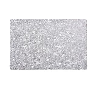 POGRINJEK ZELLER PRESENT WEAVE SREBRNI PVC 30X45 CM