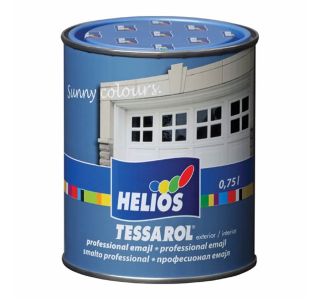 POKRIVNI PREMAZ ZA KOVINO IN LES TESSAROL  EMAJL PROFESSIONAL BELI SIJAJ 0.75 L