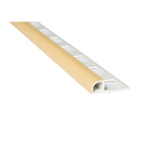 POLKROŽNA LETEV JMK PVC P PROFIL- DOL 2.70M 8MM OKER