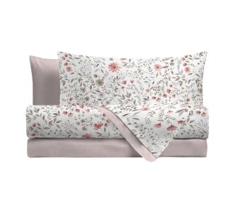 POSTELJNINA ATELIER MADAME 140X200/60X80 CM ROZA