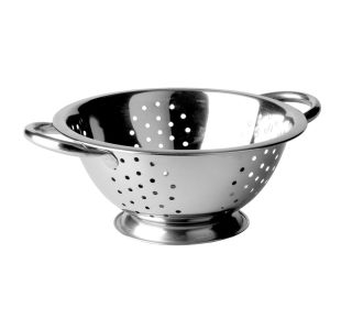 PRIPOMOČEK ZA ODCEJANJE GALICIJA CEDILO Z DVEMA ROČAJEMA 19.5 CM INOX