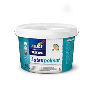 PROFESIONALNA BARVA HELIOS SPEKTRA LATEX POLMAT BELA 10 L B1