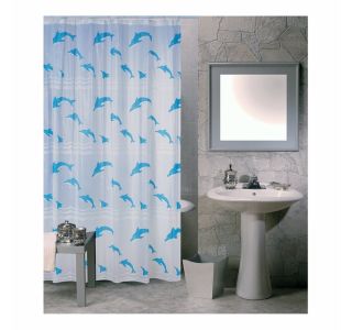 PVC KOPALNIŠKA ZAVESA MSV 180X200 DELFINI