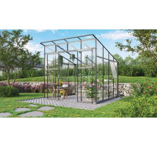 RASTLINJAK, STEKLO-V.PLOŠ VITAVIA PLAYA 7600 ESG/VP ANTRACITNA 2.5X2.5M