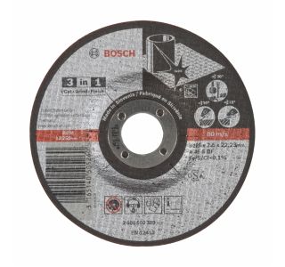 REZALNA PLOŠČA 3 V 1 125X2.5X22 MM