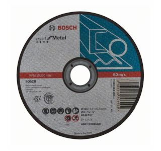 REZALNA PLOŠČA ZA JEKLO BOSCH 150X22.23X1.6 AS46 T BF