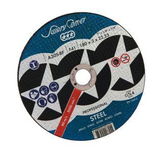REZALNA PLOŠČA ZA JEKLO SWATYCOMET-P 180X3X22.23 MM A30S-BF