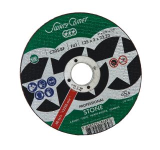 REZALNA PLOŠČA ZA KAMEN SWATYCOMET-P 125X3X22.23 MM C30S-BF