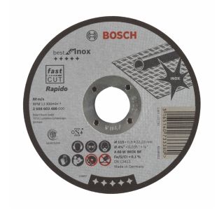 REZALNA PLOŠČA ZA RF BOSCH 115X0.8X22 MM