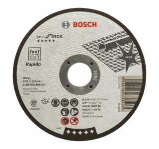 REZALNA PLOŠČA ZA RF BOSCH 125X0.8X22 MM