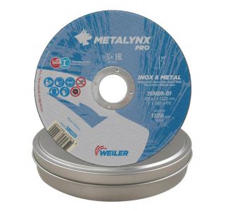 REZALNA PLOŠČA ZA RF METALYNX 125X1X22.23 MM 10-DELNI SET 20A60R-BF