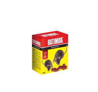 RODENTICID RATIMOR PLUS MEHKA VABA 300G PARAFINSKI BLOK