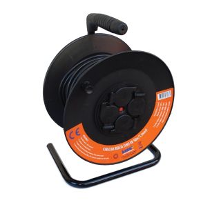 ROLETA - PVC VODNIK EURO M 50M H05VV-F 3X1.5 4 ŠUKO VTIČNICA IP20