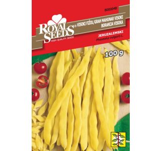 SEME STROČNIC ROYAL SEEDS FIŽOL JERUZALEMSKI 100G