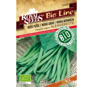 SEME STROČNIC ROYAL SEEDS FIŽOL SLENDERET. BIO 22