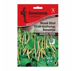 SEME STROČNIC SEMENARNA FIŽOL NIIZEK GOLDEN TEEPEE 100G