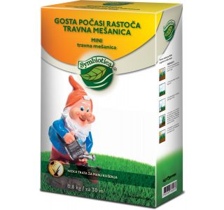 SEME ZA TRAVO SYMBIOTICA TRAVNA MEŠANICA MINI SYMBIOTICA 0.8 KG